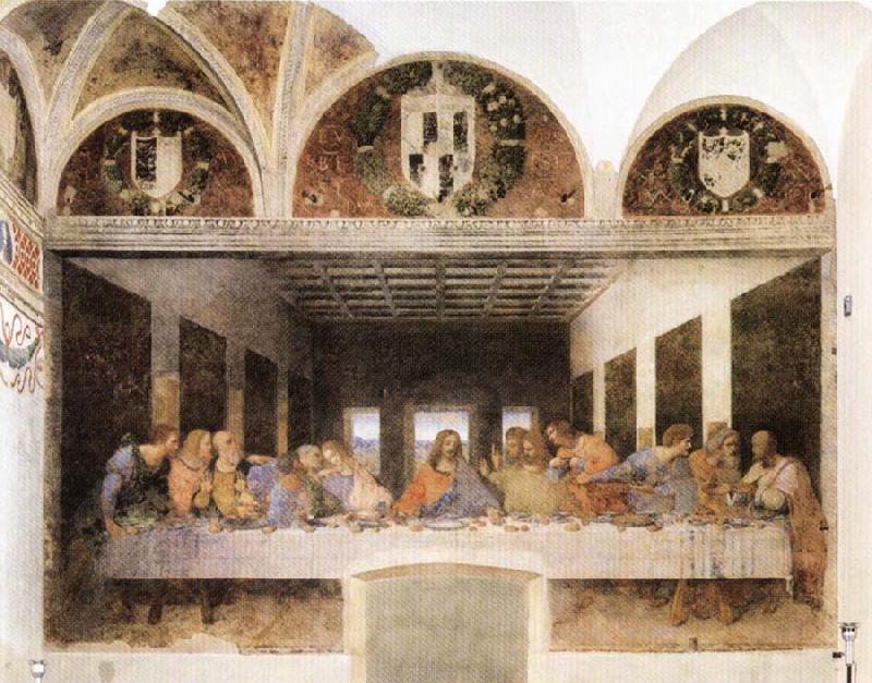 LEONARDO da Vinci Last Supper Sweden oil painting art